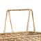 Hello Honey® 16" Woven & Natural Bangkuan Rope Stair Basket with Handles
